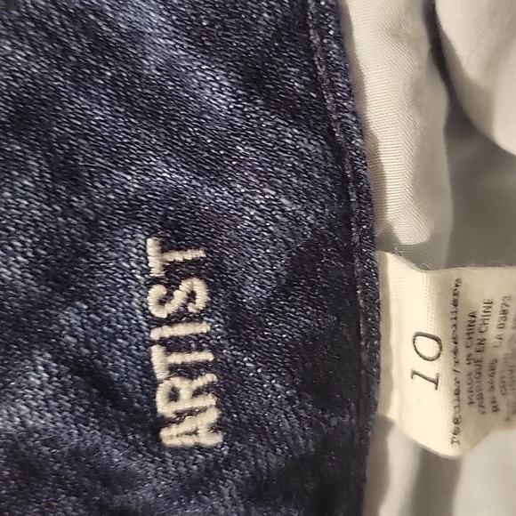 Women's American Eagle Artist Crop Low Rise Sz 10 - Picture 10 of 10